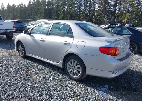 2010 Toyota Corolla S from USA, damaged, VIN 2T1BU4EE4AC479426